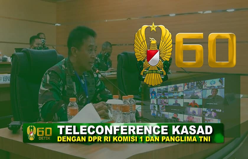 Laporan Kasad ke Komisi I DPR RI Terkait Kondisi RSPAD Gatot Soebroto Menangani Covid-19 I 60″ TNI AD