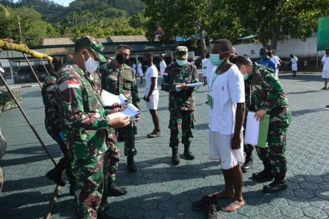 Pemilihan Cata PK TNI AD Sub Panda Jayapura Korem 172/PWY