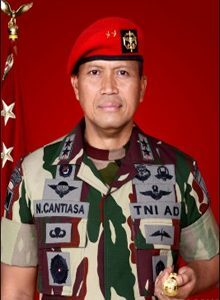 Mayjen TNI I Nyoman Cantiasa, S.E., M.Tr.(Han) Pejabat Kotama dan Balakpus