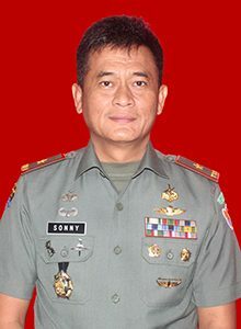 Brigjen TNI Sonny Aprianto, S.E., M.M. Pejabat Balakpus