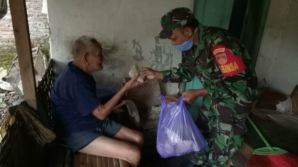 Wong Cilik Ojo Nganti Ngeleh, Kodim 0727/Karanganyar Bantu Warga Karanganyar