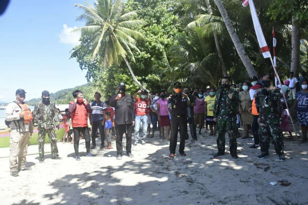 2.768 Paket Sembako, Jetski Kodam Merdeka  Sisir Warga di 4 Pulau