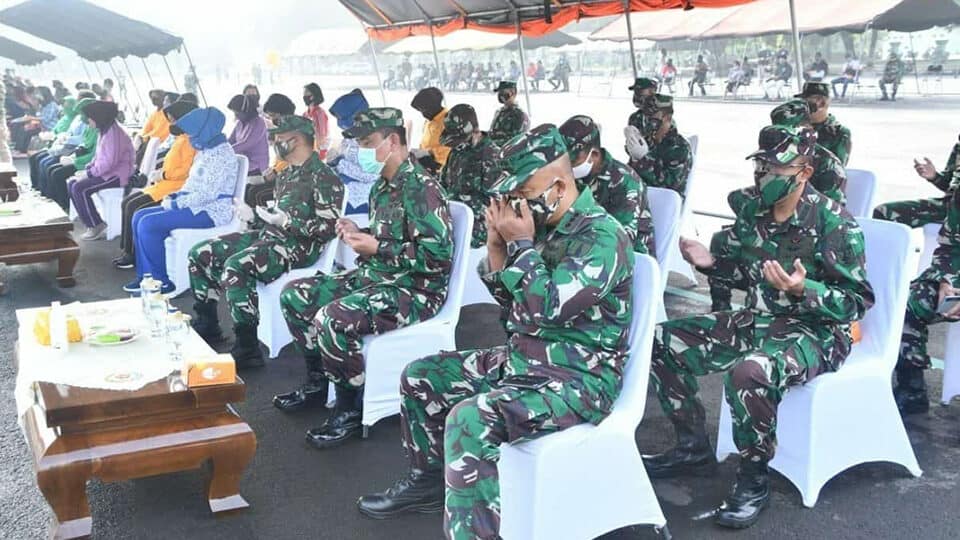 Gelar Rapid Test, Kodam Brawijaya Tekan Penyebaran Covid-19 di Surabaya