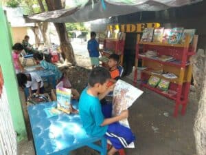 Banau Moving Library, Terobosan Satgas Yonif RK 732 Cerdaskan Anak Seram