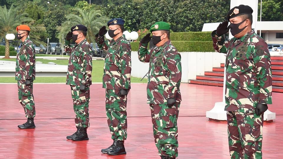 Wakasad Hadiri Kenaikan Pangkat 84 Perwira Tinggi TNI