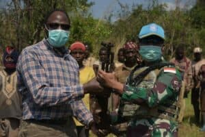 Akhiri Pertikaian, Satgas Indo RDB Monusco Mediasi Tiga Suku di Kongo
