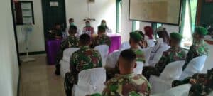 Personel Pos Salang Satgas Yonif 623 Jalani Pemeriksaan Penyakit Menular HIV/AIDS