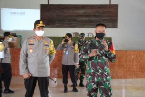 Tidak Patuhi Protokol Kesehatan, Korem 133 Beri Pembinaan Kepada Warga