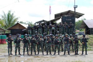 Danbrigif 20/3 Kostrad Cek Kesiapan Satgas Pamrahwan Yonif 754