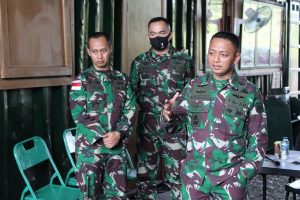 Danbrigif 20/3 Kostrad Cek Kesiapan Satgas Pamrahwan Yonif 754