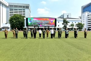 Kasad dan Ketua KPK RI Tanda Tangani BAST Barang Rampasan Negara