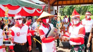 Semangati Petani, Danrem dan Kapolda Panen Perdana di Food Estate Belanti Siam