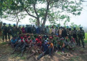 32 Milisi Kongo Serahkan Diri ke Satgas Indo RDB Monusco