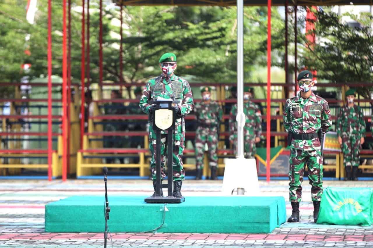 Pangdam XII/Tpr Sampaikan Tugas Merupakan Kebanggaan dan Kehormatan