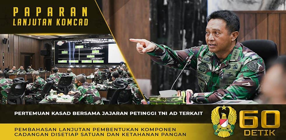 Paparan Lanjutan Kesiapan Komponen Cadangan dan Ketahanan Pangan