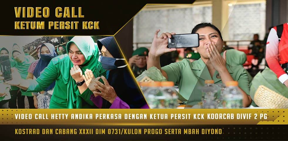 Video Call Ibu Hetty Andika Perkasa dengan Mbah Diono