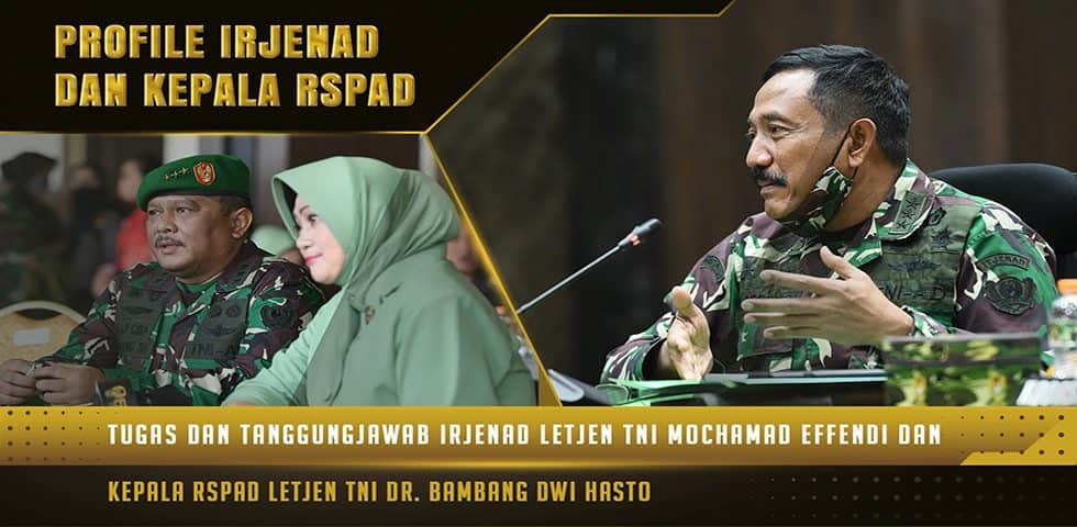 Kepala RSPAD dan Irjenad mendapat Promosi Kenaikan Pangkat menjadi Letnan Jenderal