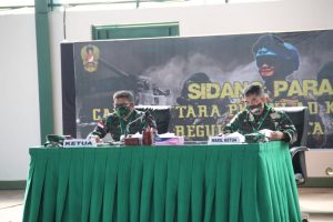 Pimpin Sidang Parade Caba PK, Pangdam XII/Tpr : Pegang Teguh Disiplin, Moralitas dan Etika