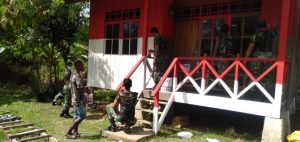 Rumah Merah Putih Satgas Yonif 413, Jiwa Nasionalisme Warga Kampung Mosso