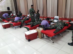 Bantu Kebutuhan Stok Darah Di tengah Covid-19, Pusbekangad Gelar Donor Darah