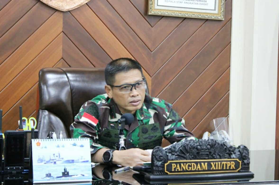 Hadiri Webinar HUT ke- 61 Paguyuban Sunda, Pangdam XII/Tpr Ajak Pelihara Bhinneka Tunggal Ika