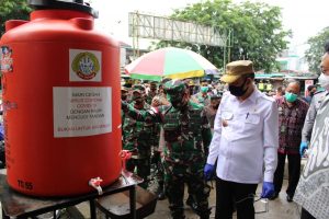 Canangkan Gerakan Wajib Masker, Gubernur dan Pangdam Tanjungpura Minta Warga Patuhi Protokol Kesehatan