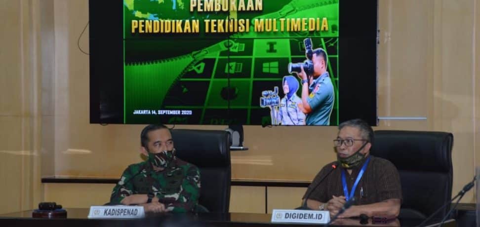 Dispenad Selenggarakan Pendidikan Multimedia untuk Tingkatkan Kemampuan Personel Penerangan