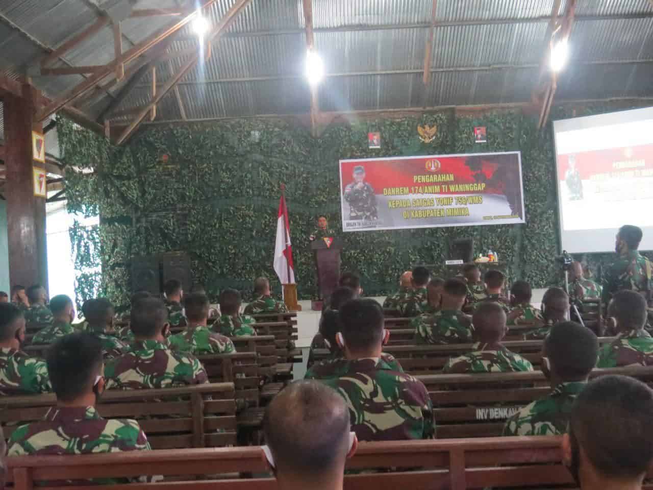 Jalankan Tugas Mulia, Danrem 174 ATW Hormat Pada Prajurit Penjaga Keamanan di Papua