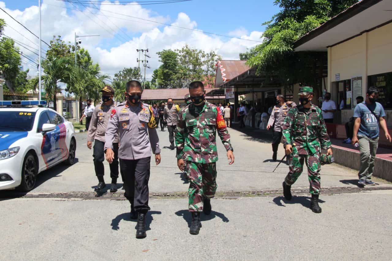 Danrem 133/NWB dan Kapolda Gorontalo Tatap Muka Dengan Forkopimda Wujudkan Pilkada Aman, Damai Demokratis Dan Sehat