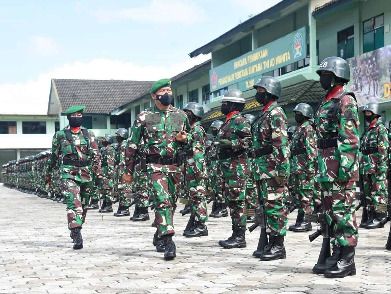 Dankodiklatad : TNI AD Berkomitmen Membentuk Sikap Prajurit Sapta Marga.