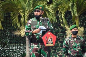 Dankodiklatad : TNI AD Berkomitmen Membentuk Sikap Prajurit Sapta Marga.