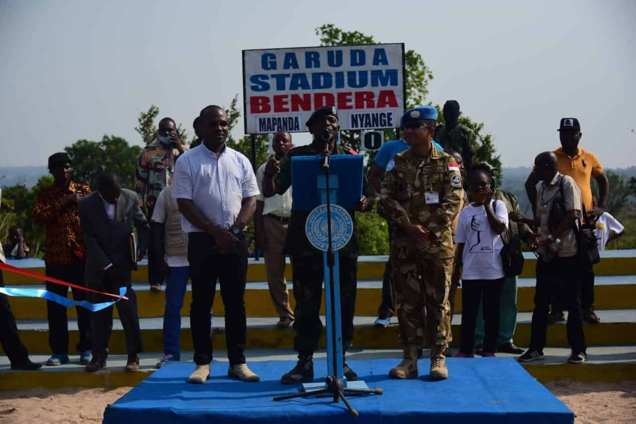 Peresmian Monumen Perdamaian Sebagai Simbol Kegiatan  Karya 