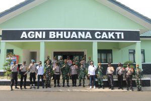 HUT ke-75 TNI, Yon Arhanud 10/ABC Terima Kado Istimewa Dari Polsek Pesanggrahan