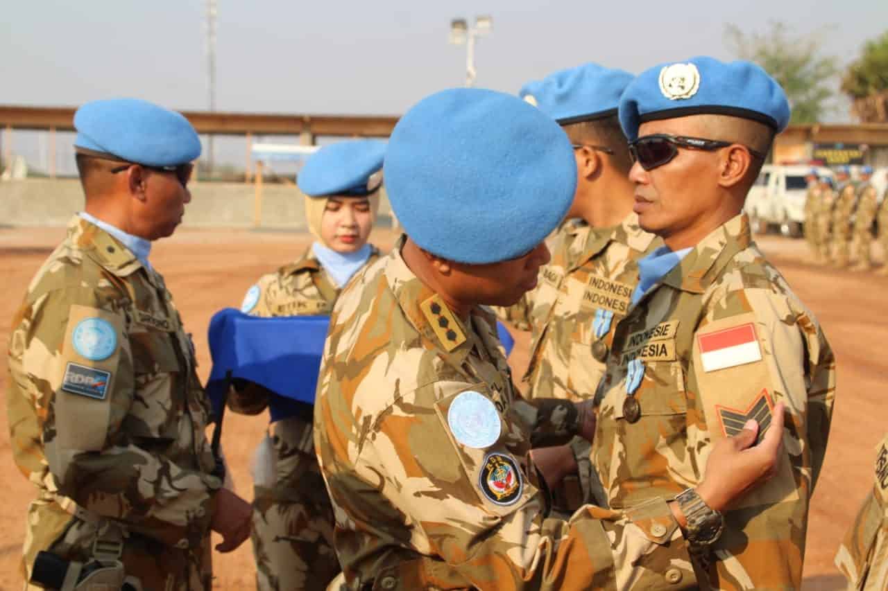 Medal Parade, Penghargaan dan Kenaikan Pangkat Personel Indo RDB XXXIX-B MONUSCO Kongo