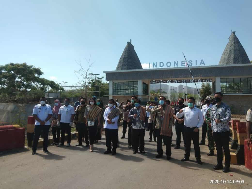 Satgas Yonif RK 744/SYB Hadiri Workshop Publikasi Pos Lintas Batas Negara Motaain