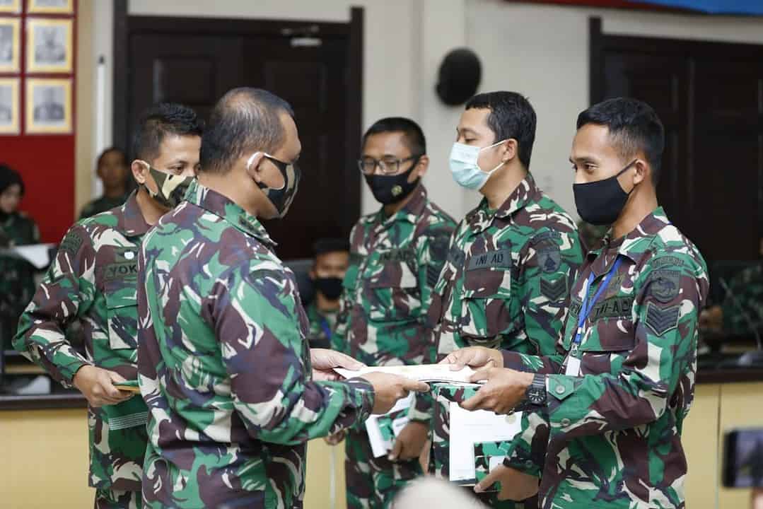 Pendidikan Design Grafis Personel Penerangan Angkatan Darat TA.2020 Ditutup