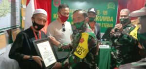 Kadispenad Tinjau Lokasi TMMD Kodim 1411/Bulukumba