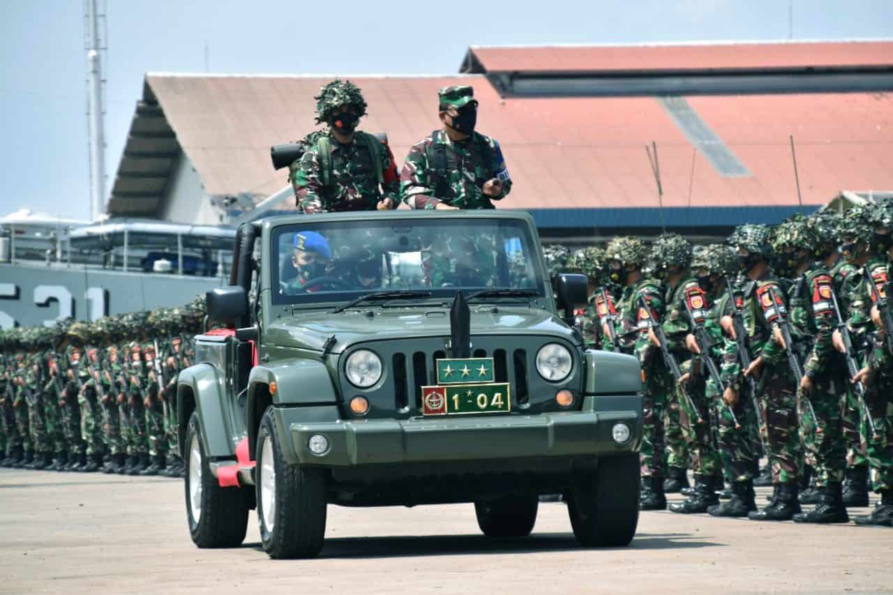 Tiba di Sumatera, Satgasrat Brigif R-9/DY/2/Kostrad Siap Tempur