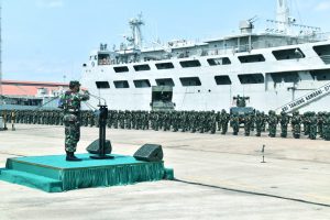 Tiba di Sumatera, Satgasrat Brigif R-9/DY/2/Kostrad Siap Tempur