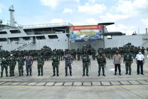 Tiba di Sumatera, Satgasrat Brigif R-9/DY/2/Kostrad Siap Tempur