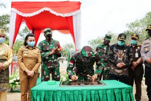 Usai Renovasi, Pangdam XII/TPR Resmikan Makam Pangeran Nata Kusuma