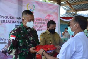 Hadiri Launching DPC PWRI Kota Jayapura, Kasrem 172 Berpesan Jadilah Organisasi Pemersatu Bangsa