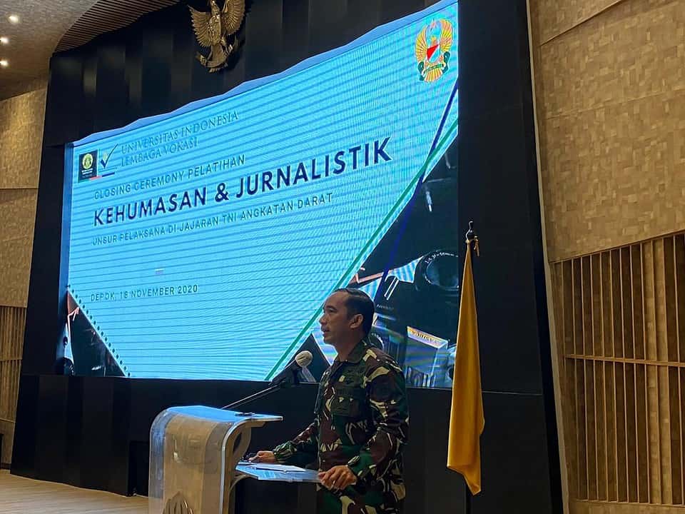 Sinergitas TNI AD dengan Program Pendidikan Vokasi UI, Sebagai Upaya Menciptakan Prajurit Unggul