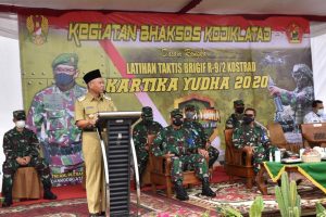 Kodiklatad Adakan Baksos di Sekitar Daerah Latihan Ancab TNI AD Kartika Yudha TA 2020