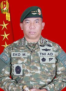 Letjen TNI Eko Margiyono, M.A. Pejabat Kotama