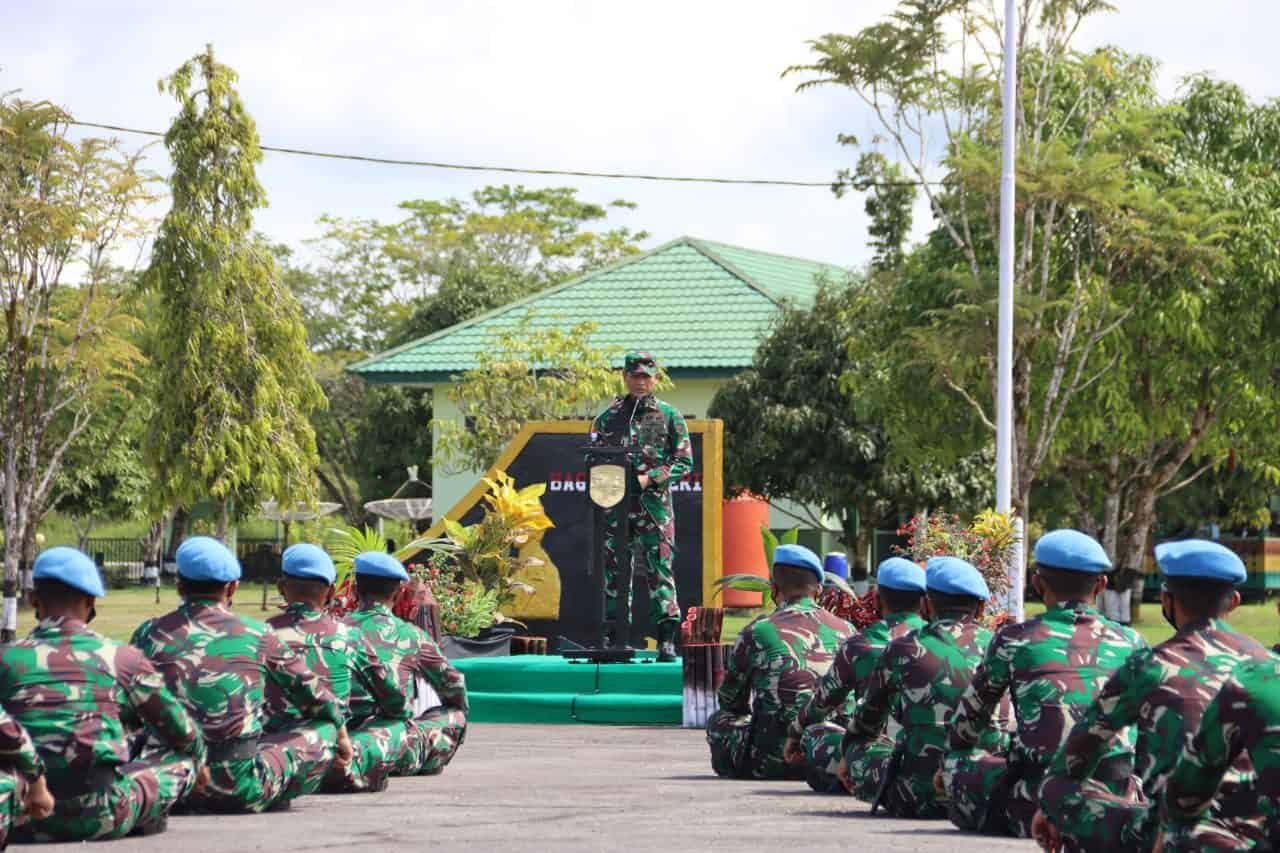 Tinjau Kesiapan Tugas Perdamaian Dunia, Pangdam XII/Tpr: Laksanakan Tugas Sebagai Kehormatan Negara