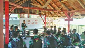 Prajurit Kostrad di Perbatasan RI-PNG Jaga Netralitas TNI Dalam Pilkada