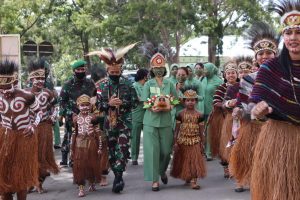 Lanjutkan Kunjungan Kerja, Pangdam XVII/Cenderawasih Sambangi Beberapa Satuan