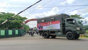 Korem 174/ATW Merauke Distribusikan 2000 Paket Bantuan Panglima TNI Dan Kapolri Kepada Masyarakat Kabupaten Merauke