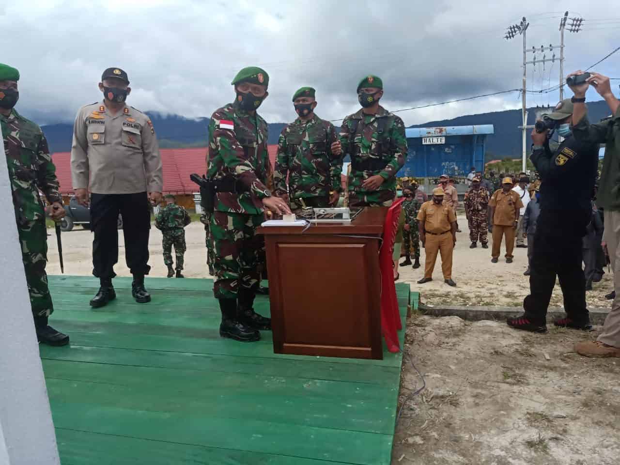 Secara Resmi, Pangdam Cenderawasih Resmikan Kodim 1703/Deiyai